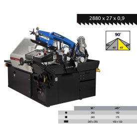 PILOUS ARG260 CF-NC automata szalagfűrészgép